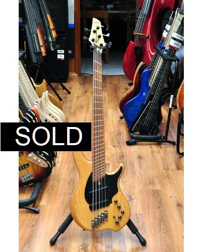 Dingwall Combustion 2 Pickups 5 string Natural Pauferro